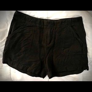 Sanctuary Navy Linen blend Shorts sz 29 32” Waist